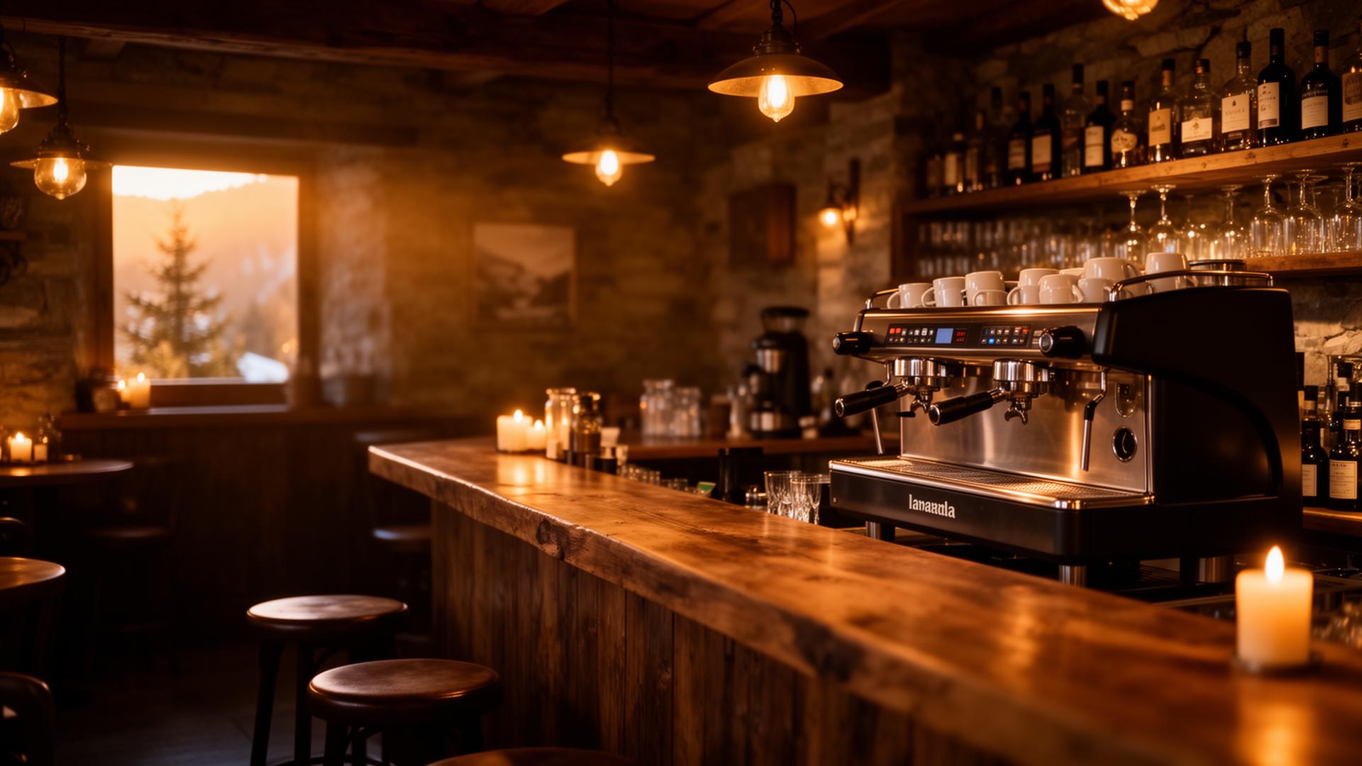 Gemütliches Bar-Interieur